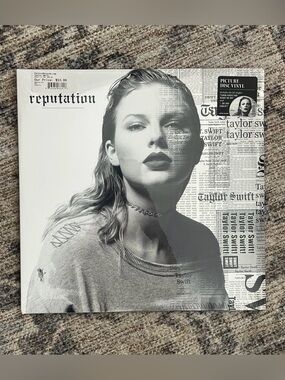Taylor Swift Reputation Picture Disc Vinyl Record New Sealed